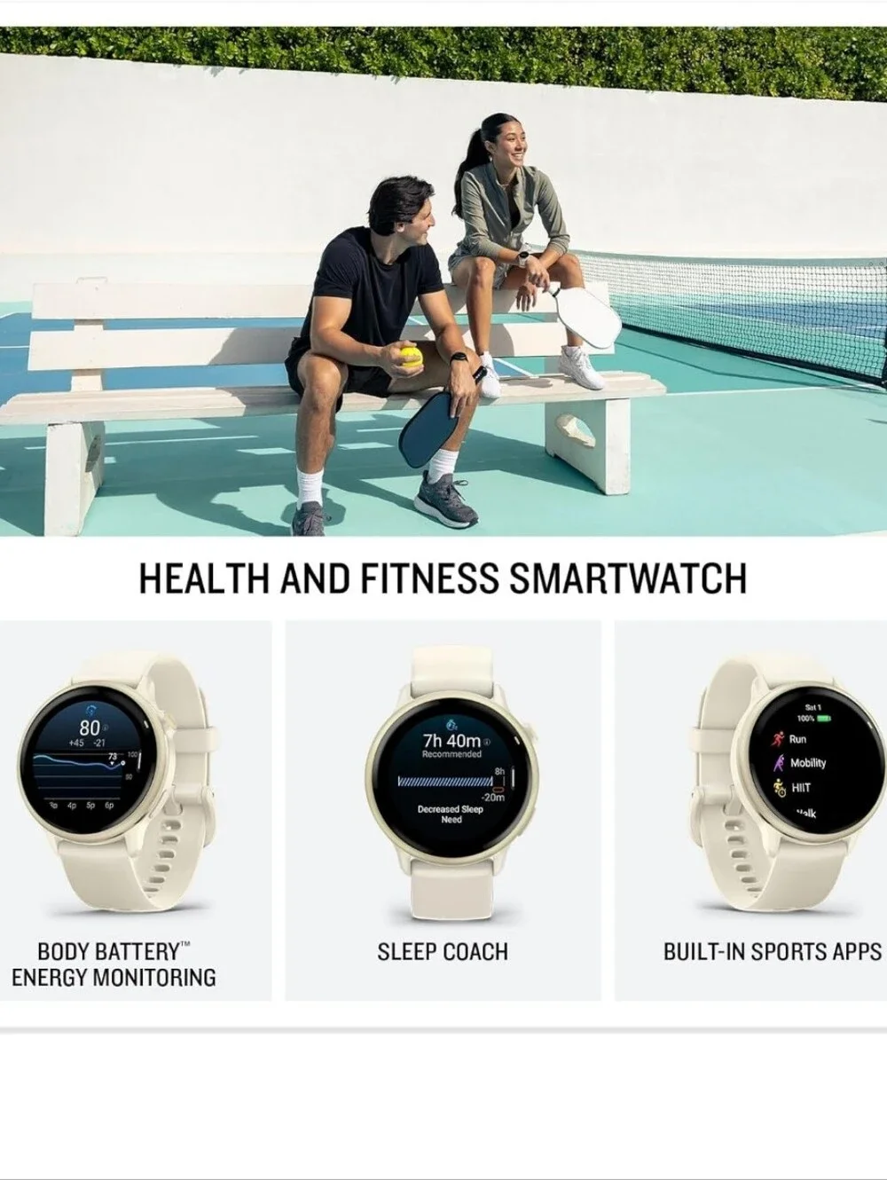 LIKE NEW - Garmin vívoactive® 6, Health and Fitness GPS Smartwatch - Picture 2 of 6